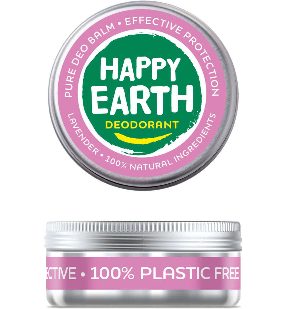 Happy Earth Pure deodorant balm lavender (45 gr)
