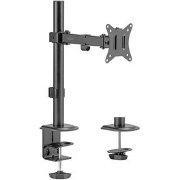 Bras support pour écran, longueur bras 200 mm, noir