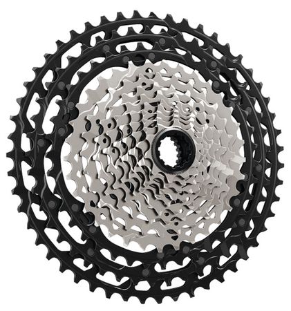 XTR M9101 Kassette 12-fach  schwarz silber  10-51 Zähne