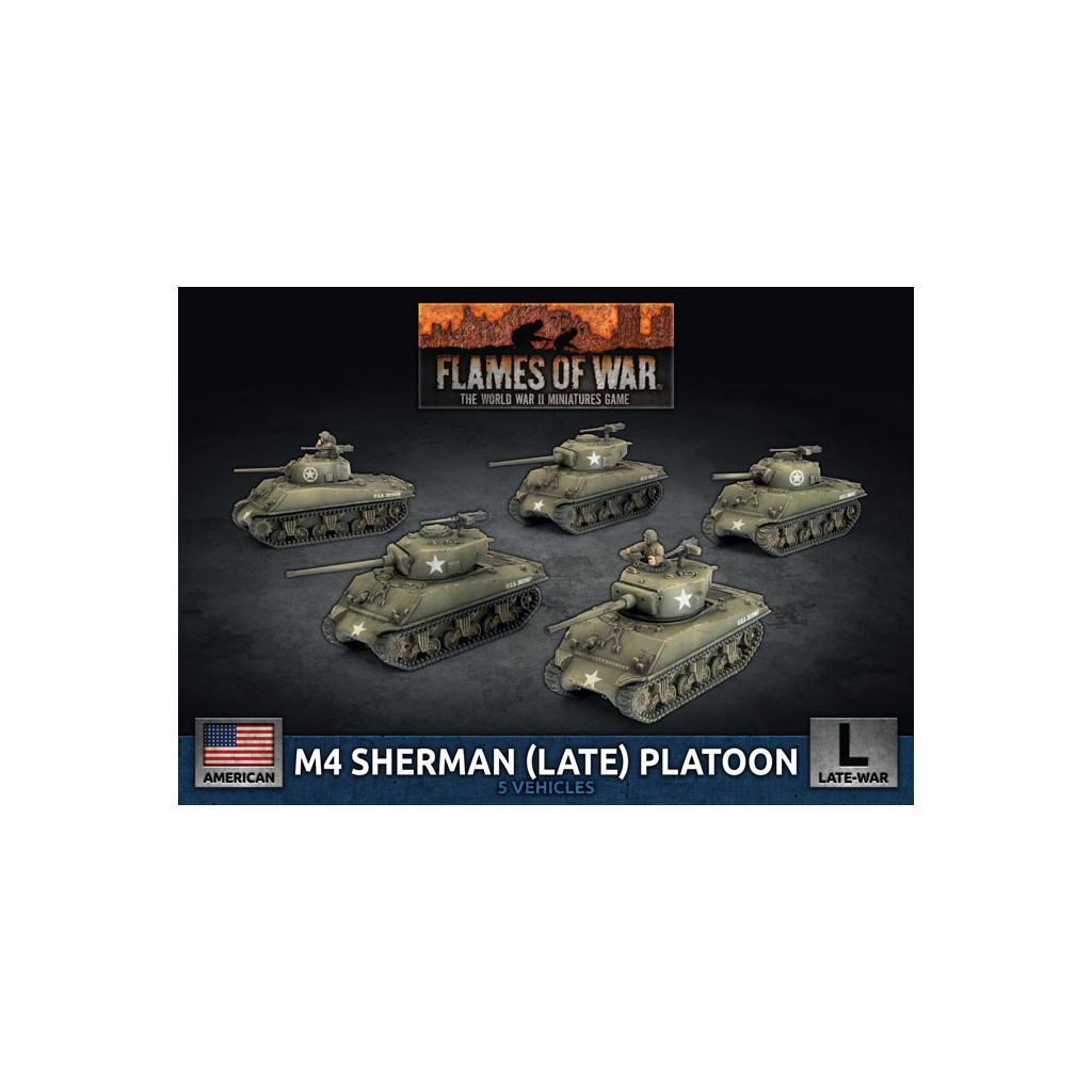 Flames of War - M4 Sherman (Late) Platoon