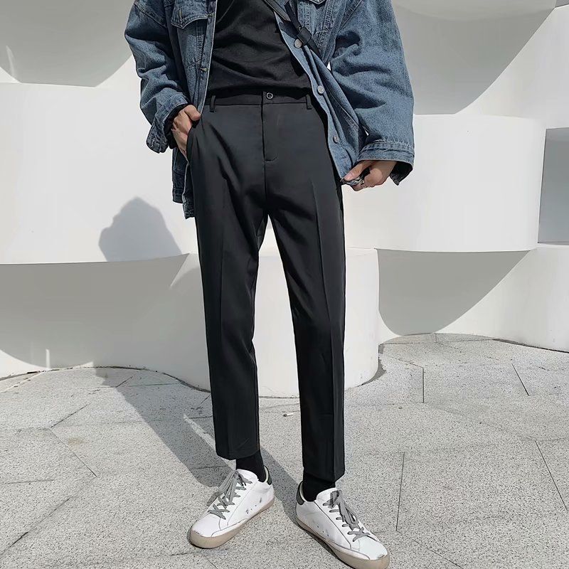 GRAYCIOUS - Cropped rechte broek