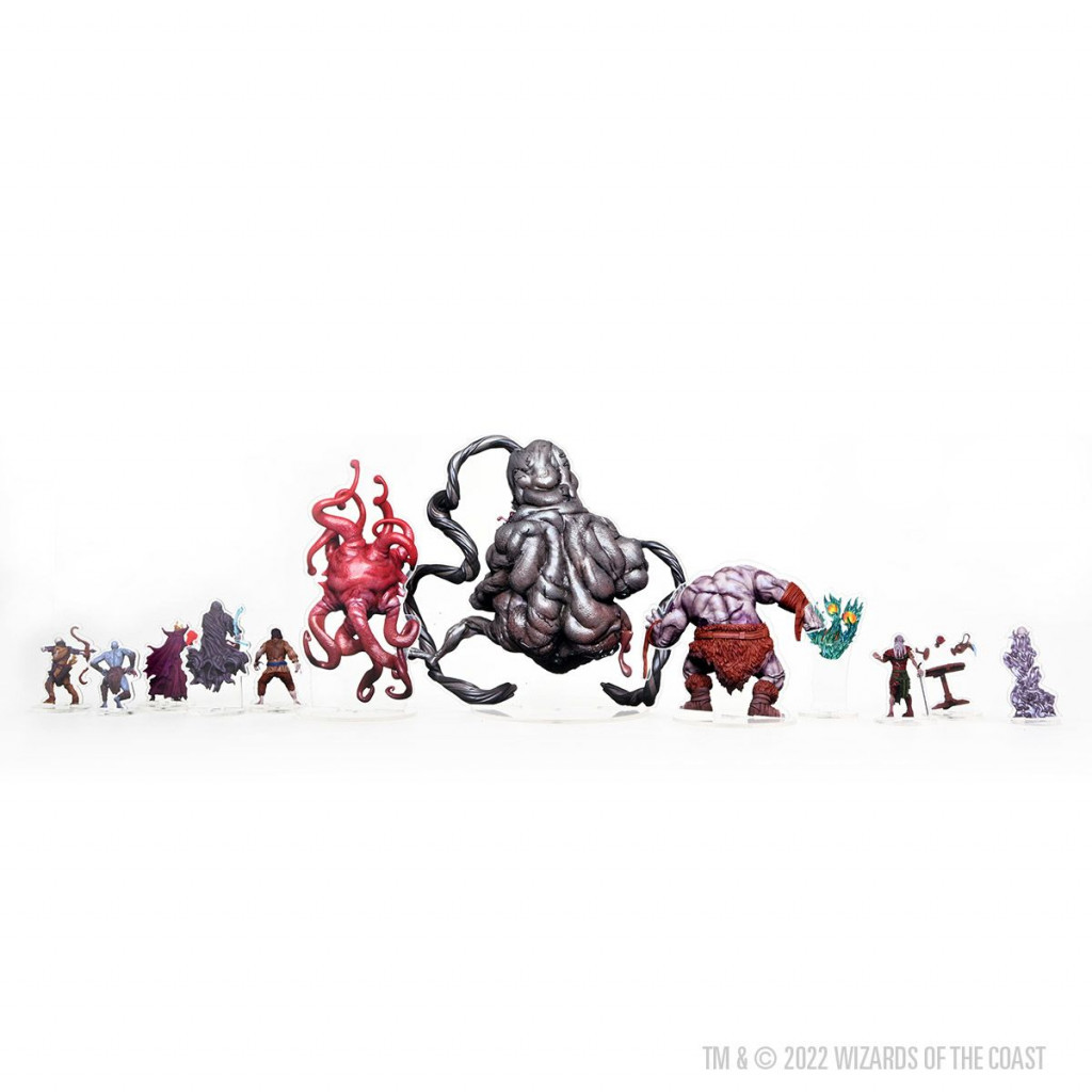 D&D Idols of the Realms 2D Minis: Boneyard Set 2
