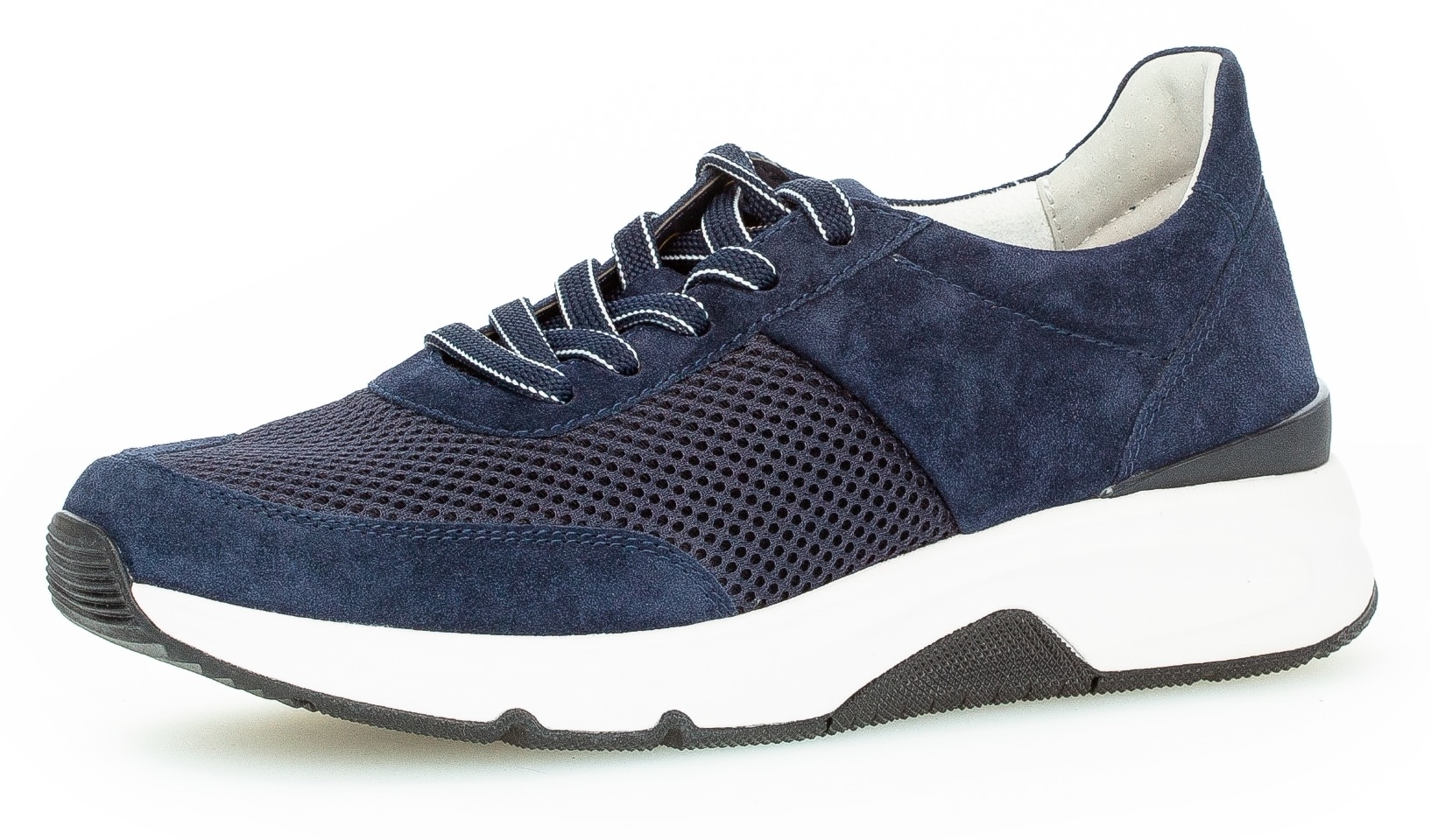 Gabor Rollingsoft Keilsneaker  , Freizeitschuh, Halbschuh, Schnürschuh, Logoschriftzug an der Ferse