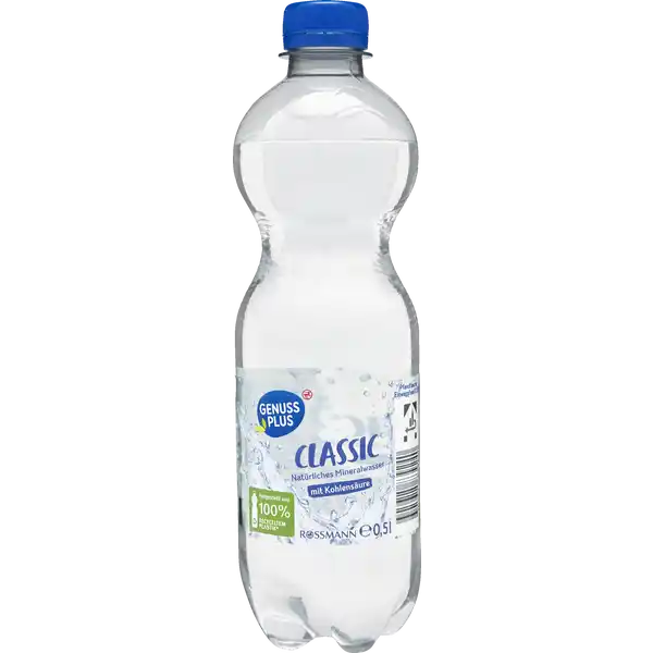 Genuss Plus Natürliches Mineralwasser classic