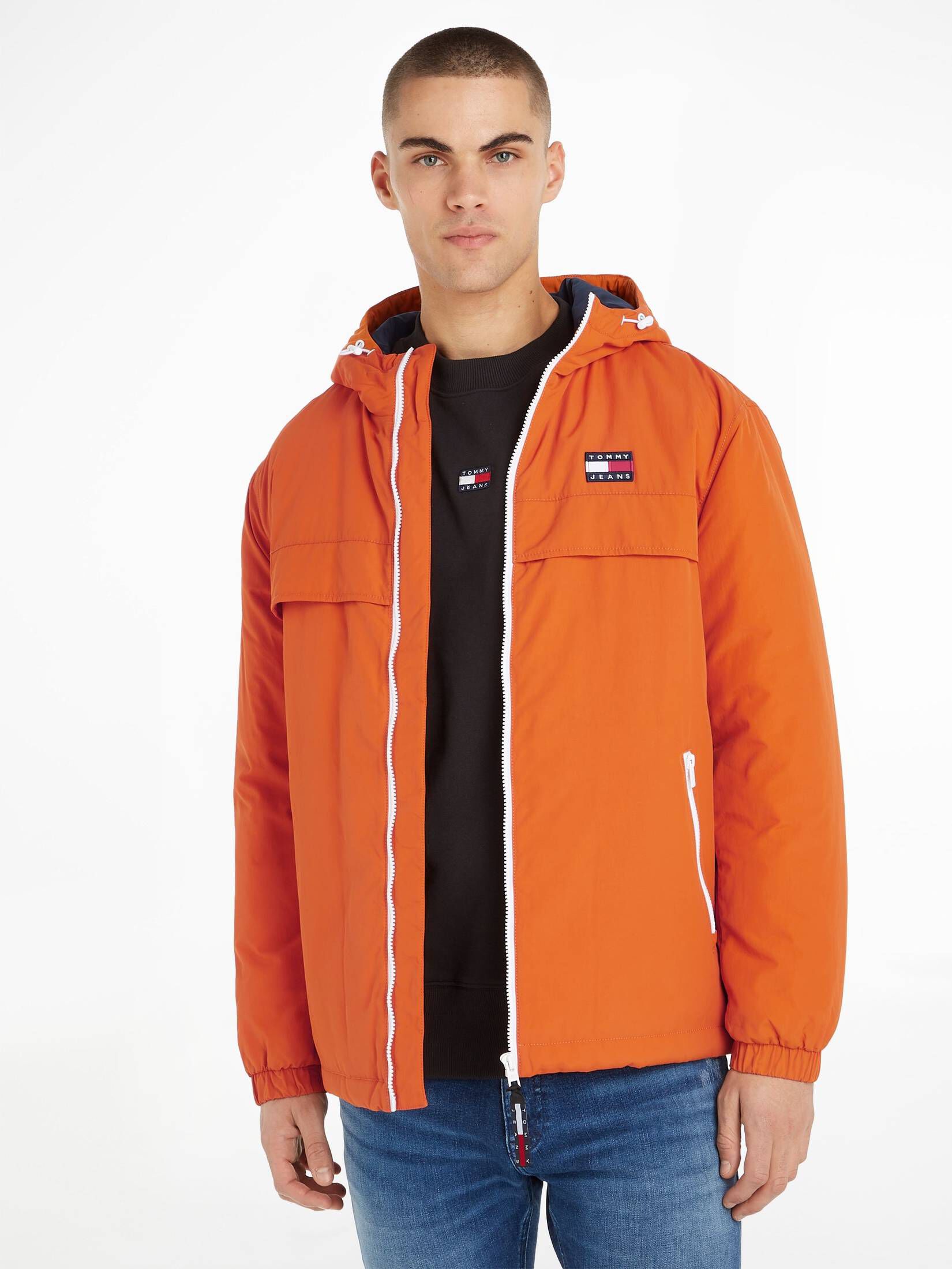 Tommy Jeans| Herren Kapuzenjacke TJM PADDED SOLID CHICAGO