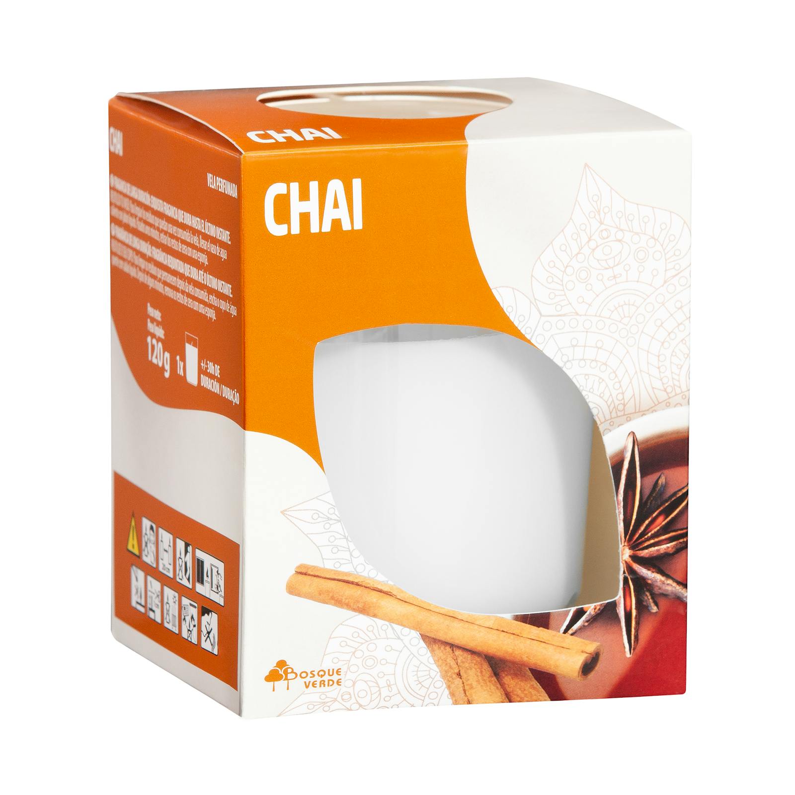 Bougie parfumée Chai de la forêt verte