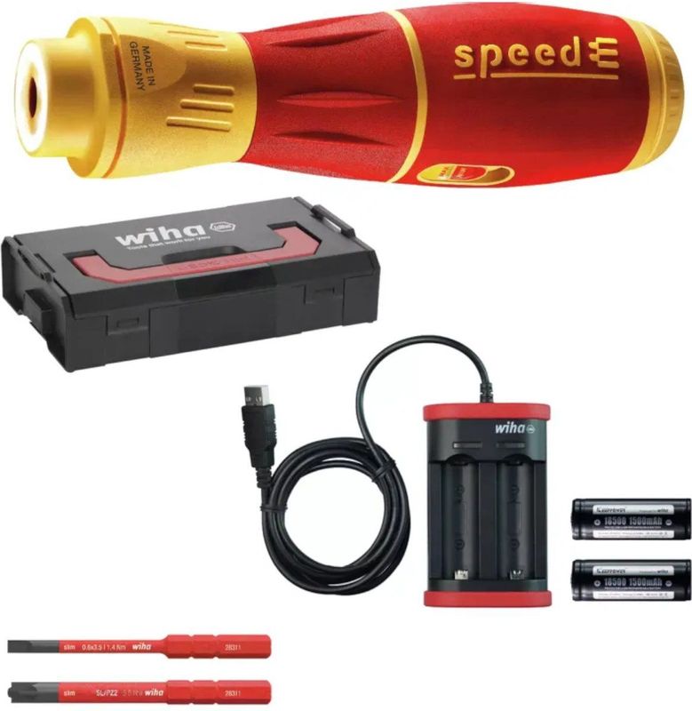 Wiha E-schroevendraaier SpeedE II Elektrisch