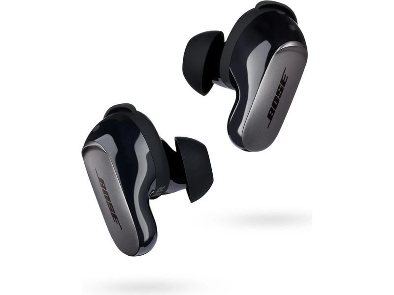 Bose In-Ear-Kopfhörer QuietComfort Ultra Schwarz Earbuds mit räumlichem Klang
