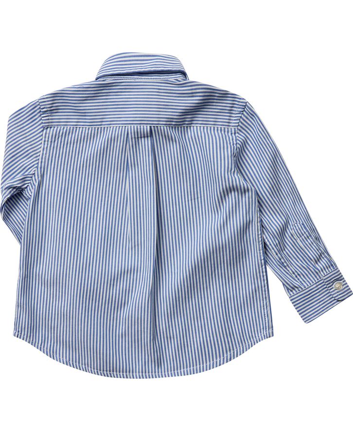 Polo Ralph Lauren PINPOINT OXFORD-SLIM FIT-TP-SHT Bsr blue/white