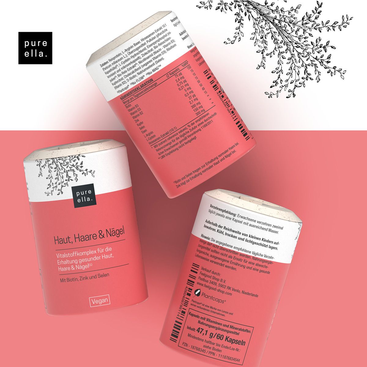 pure ella. Haut, Haare & Nägel