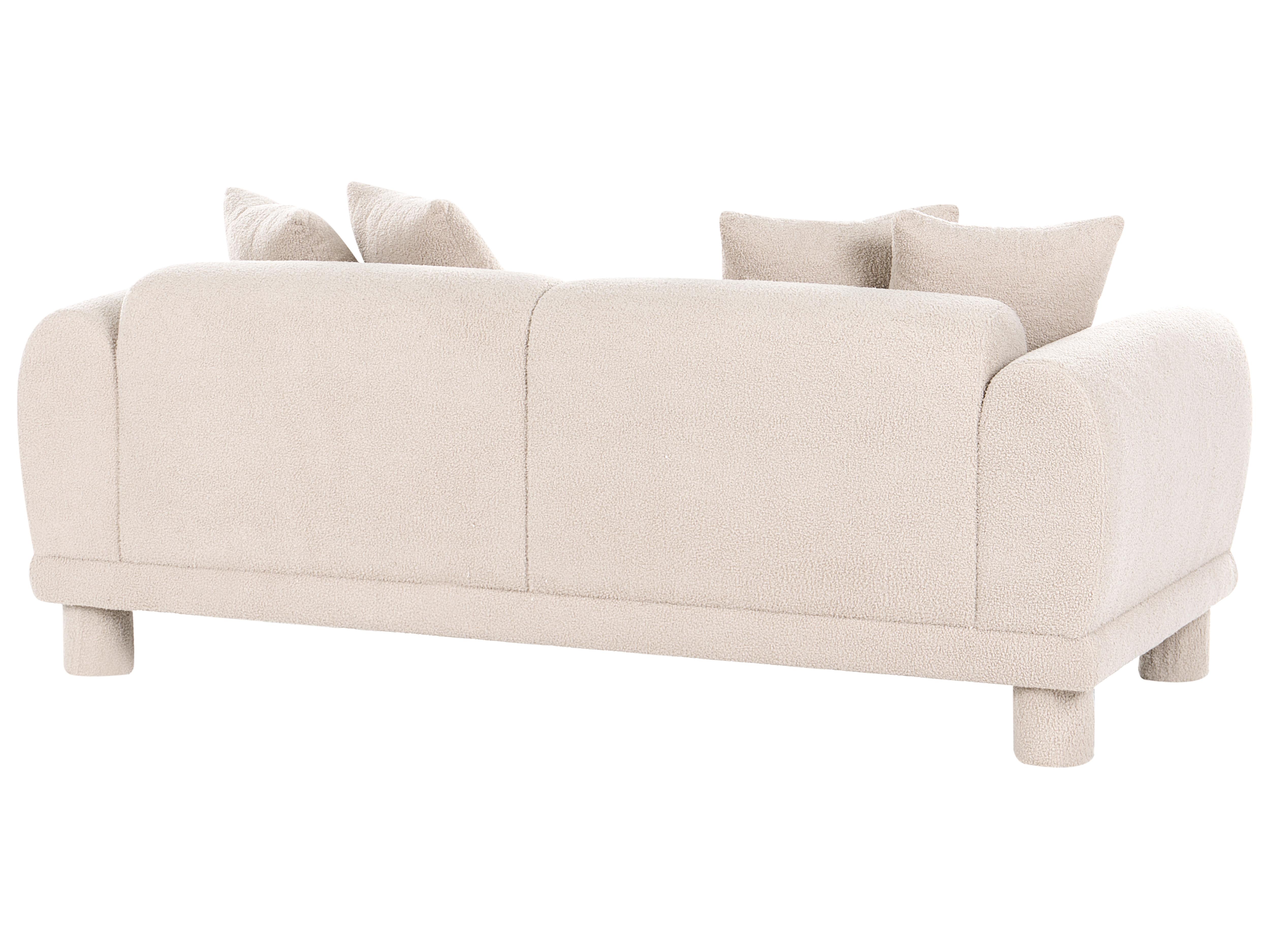 Bank 3-zits PORI Bouclé Beige