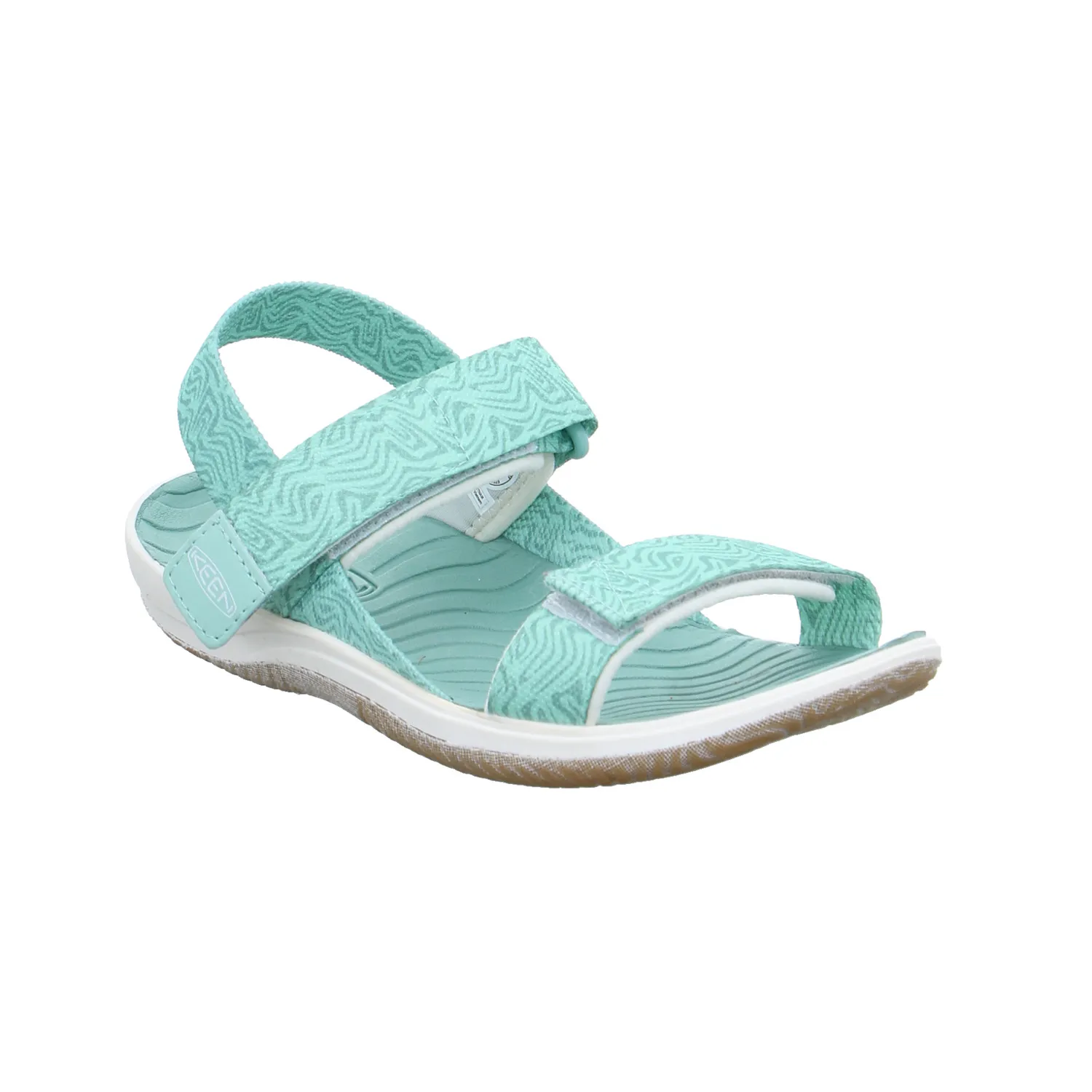 KEEN Mädchen-Sandale Türkis Textil  Sommerschuh