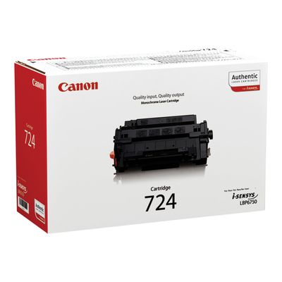 Canon 724 - noir - cartouche laser d'origine
