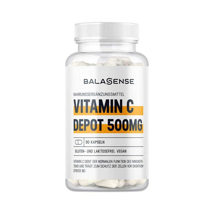 Vitamin C Depot 500 mg Balasense, 90 St