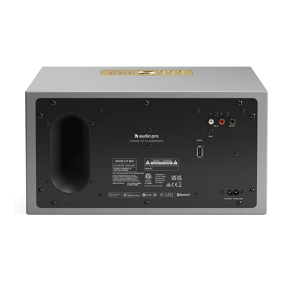 Audio Pro C10 MKII Gris - Enceinte compacte