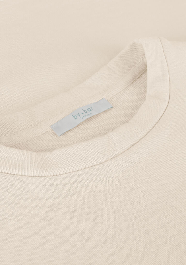 BY-BAR beige by-bar top diede sweat top