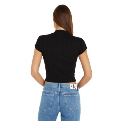 Tee-shirt à manches courtes femme Variegated CALVIN KLEIN