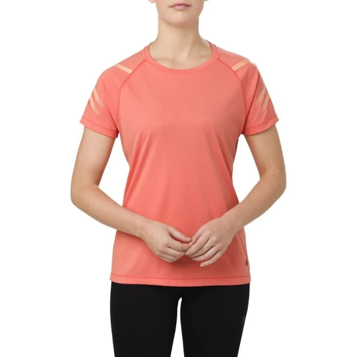 Asics Dame T-shirts Icon Short Sleeve T-shirt Orange