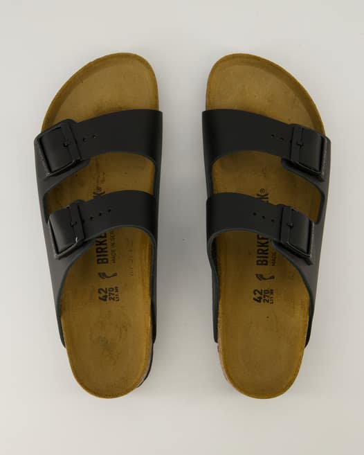 Birkenstock ARIZONA Pantoletten in Schwarz