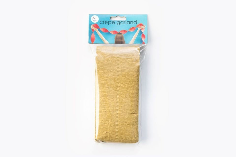 Gouden Slingers Crepe 6m