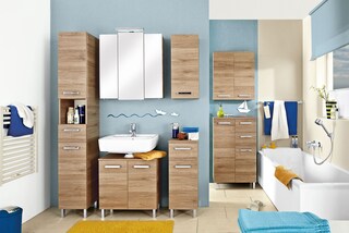 Wandschrank OFFENBACH Sanremo Eiche quer Terra Nachbildung ca. 30 x 70 x 20 cm