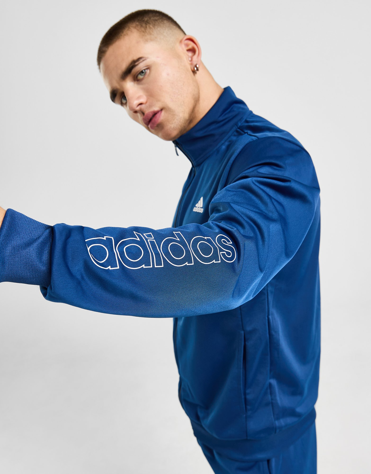 adidas Haut de survêtement Linear Poly Homme