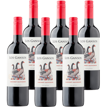 Los Gansos - Cabernet Sauvignon - 6 x 750 ML - zonder doos