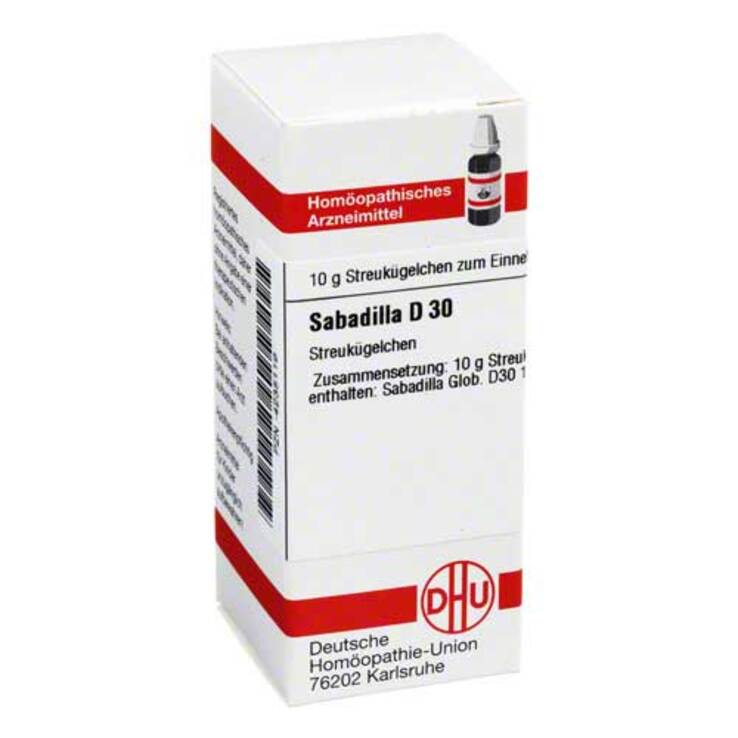 DHU Sabadilla D 30 Globuli, 10 g