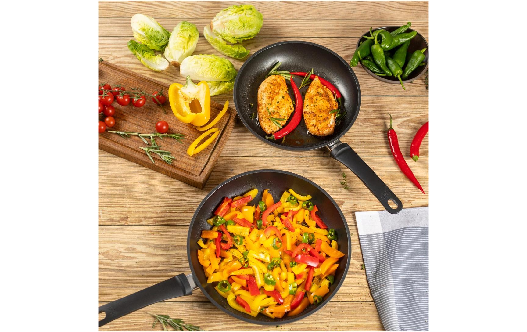 Bratpfanne Easy Induction 24 cmRunde Allzweckpfanne