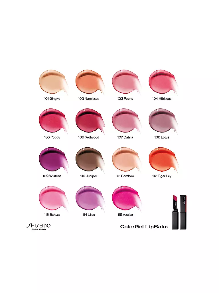 SHISEIDO Lippenstift - ColorGel Lipbalm (108 Lotus) rosa