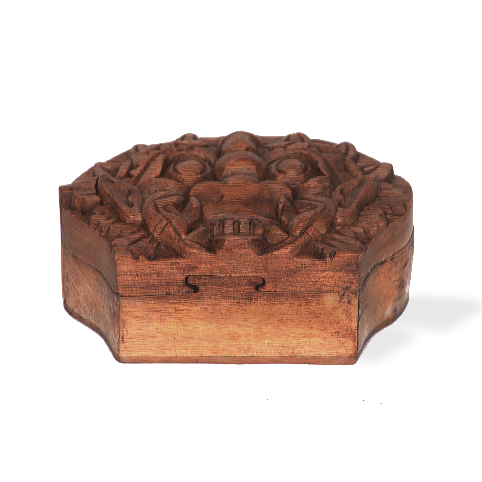 Secret Box 'Barong', natur, T 9 cm, B 13 cm, H 7 cm von fischer's lagerhaus