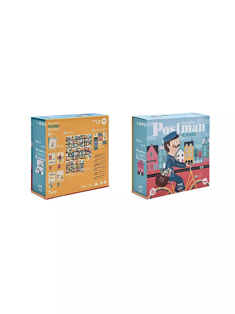 LONDJI Brettspiel POSTMAN  bunt