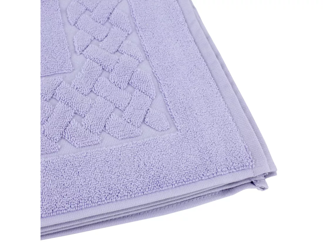 Tapis de bain 50x80 cm ROYAL CRESENT Bleu Lavande 850 g/m2