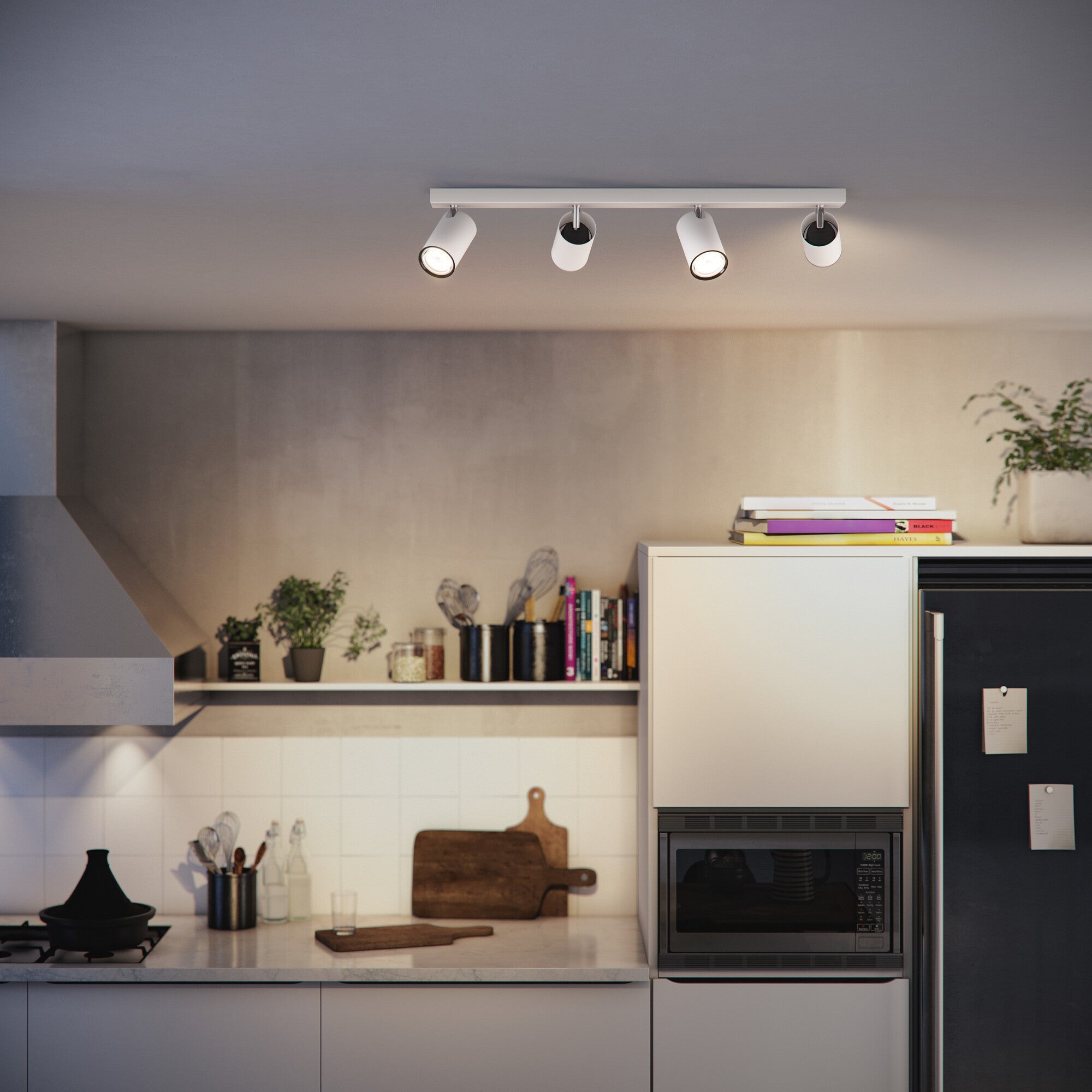 Philips Kosipo opbouwspot - 4-lichts -wit