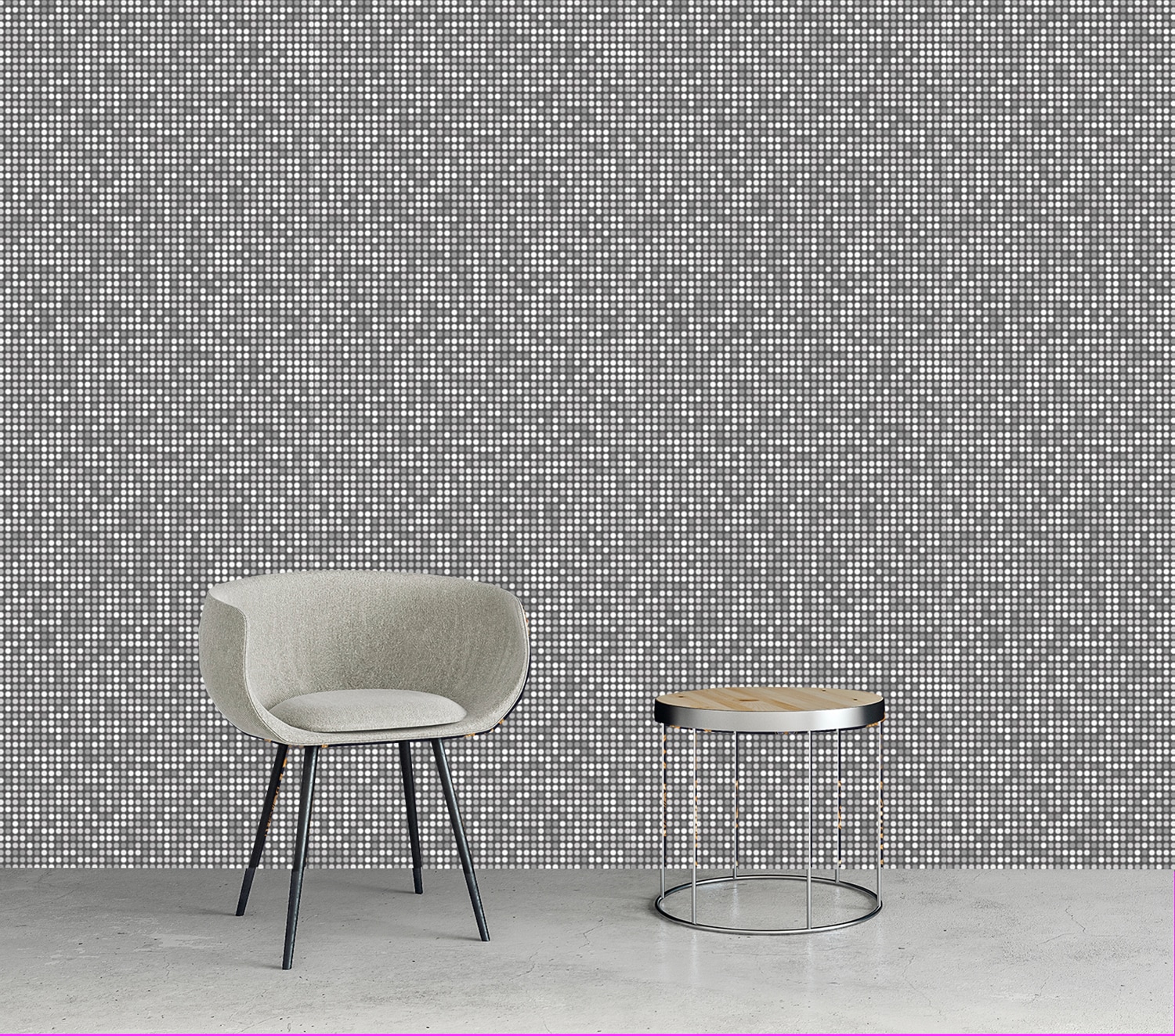 queence Vinyltapete »Chantelle« Steinoptik glatt 90x250cm, selbstklebend, kinderleichte Anbringung, , Sticker
