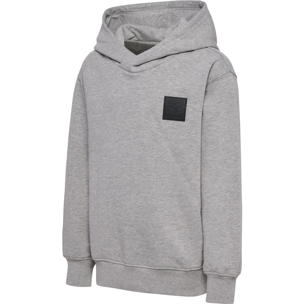 Køb Hummel Grey Melange Clean Hættetrøje
