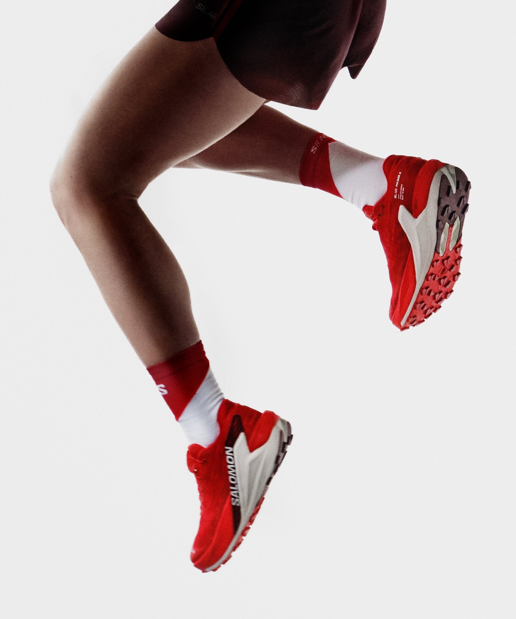 S/Lab Pulsar 4 Unisex Fiery Red/Vanilla Ice/Ando