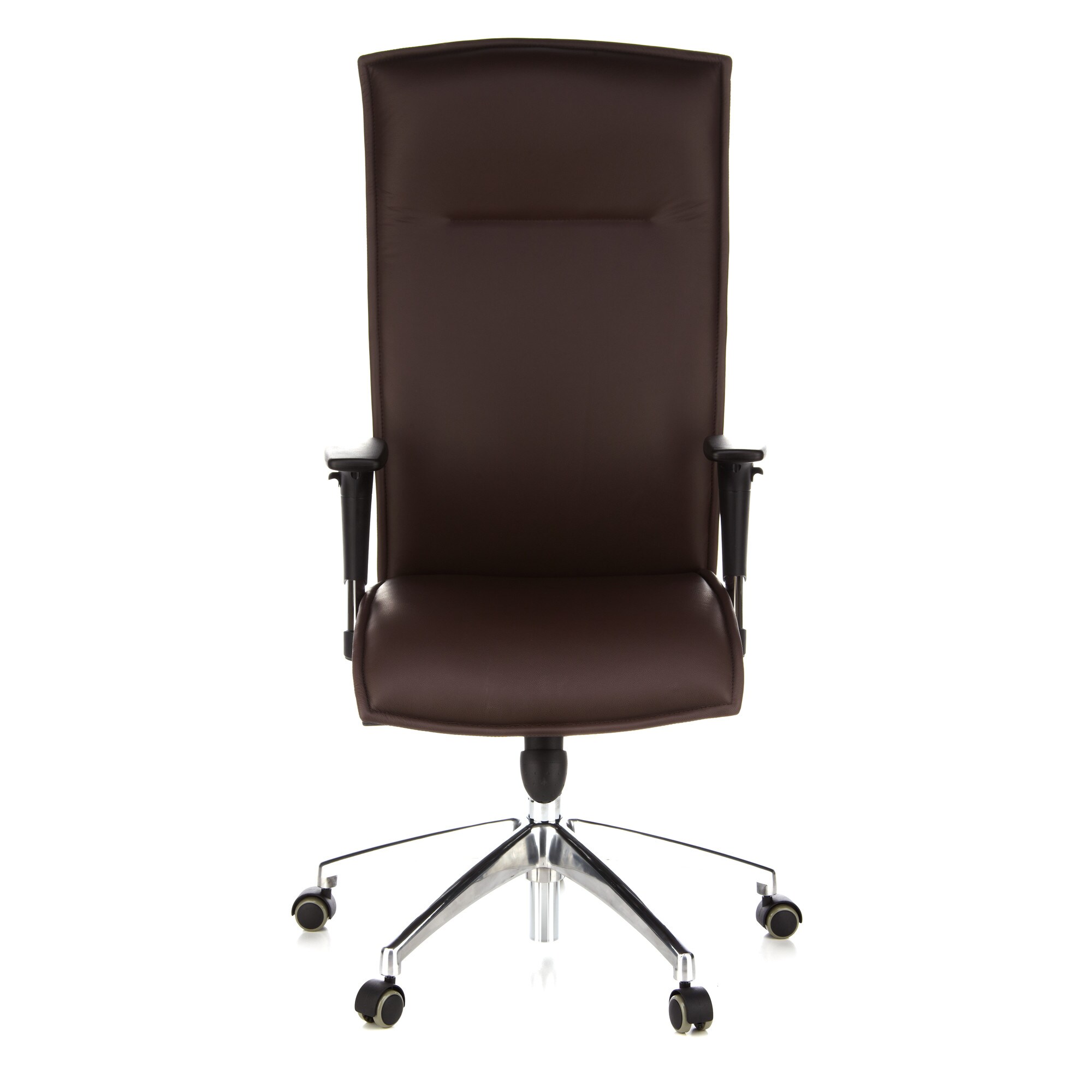 Luxus Chefsessel MURANO 20 Leder mit Armlehnen (höhenverstellbar) hjh OFFICE