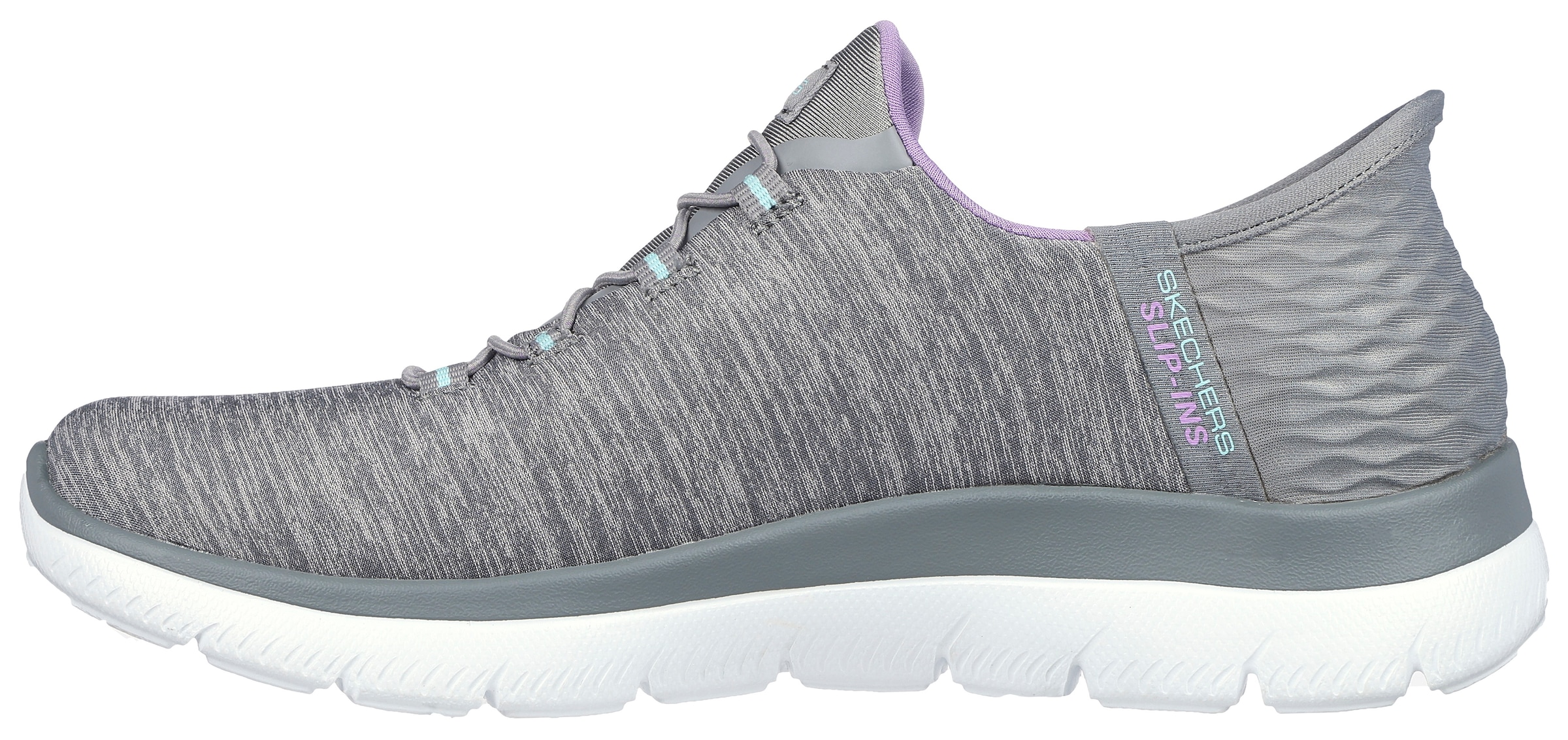 Skechers Slipper »SUMMITS DAZZLING HAZE«  Slip Ins Sneaker, Freizeitschuh mit dezenten Kontrastdetails