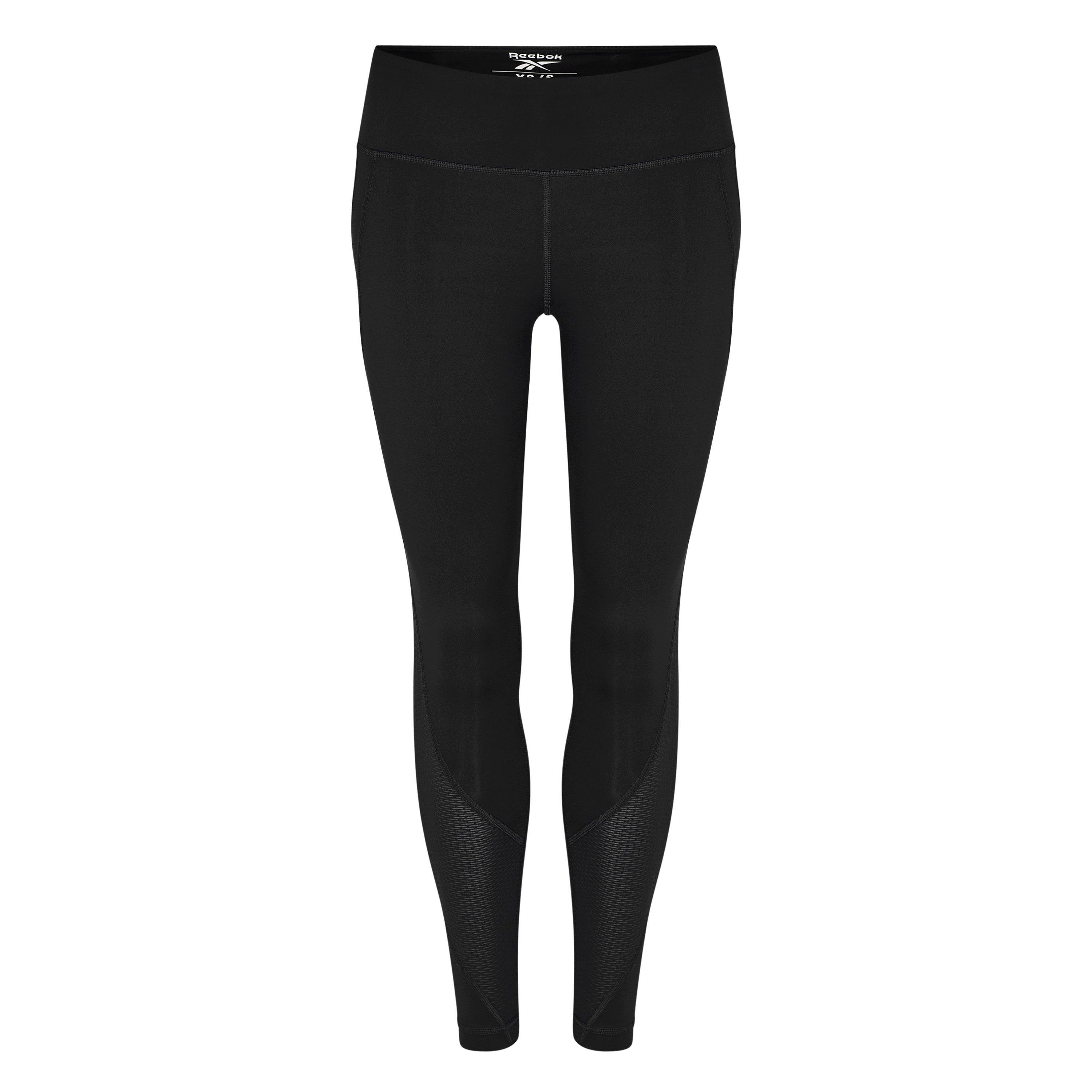 Reebok Workout Ready Mesh Leggings Womens Gym Legging