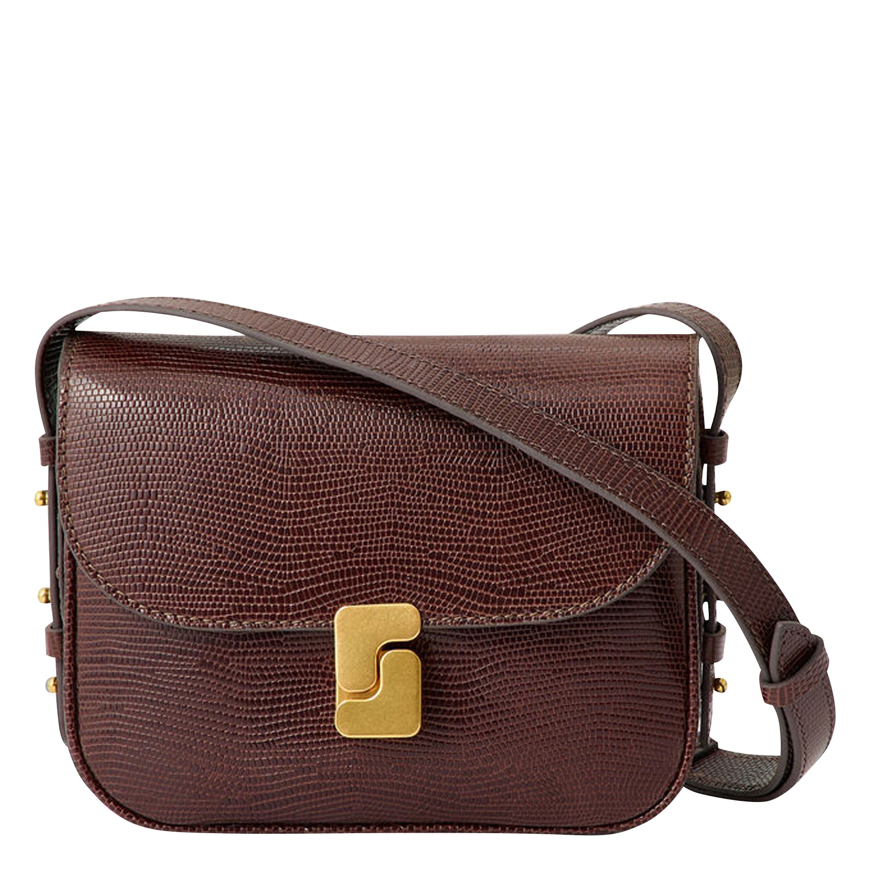 BELLISSIMA MINI - Sac bandoulière en cuir| Marron