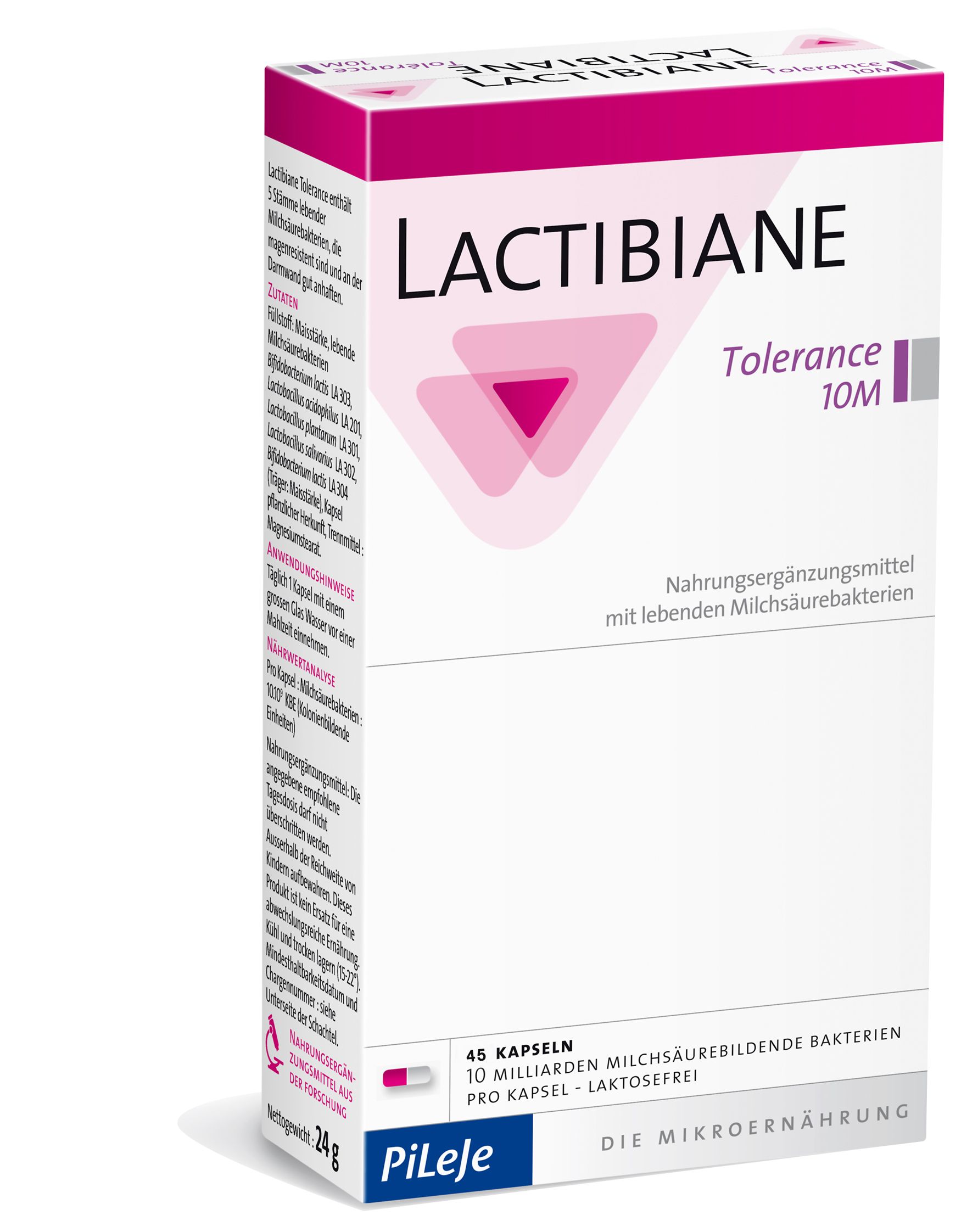 LACTIBIANE Tolerance 10M<br>45 Stück, Blister, Kapsel