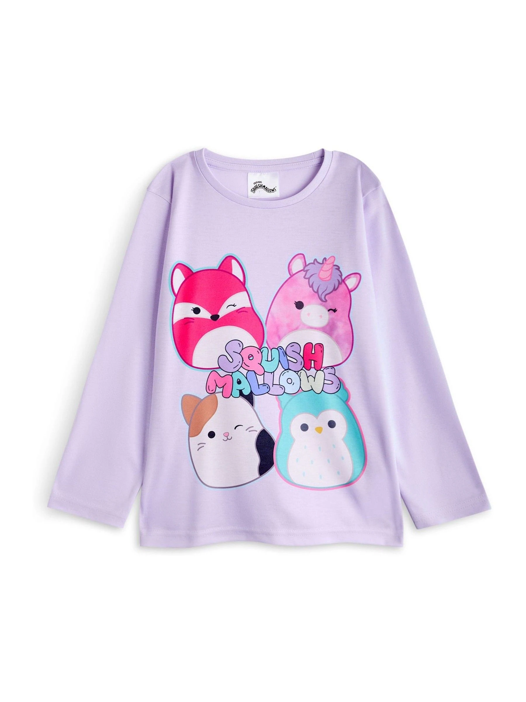Vanilla Underground Girls Squishmallows Pyjamas 2 Pack