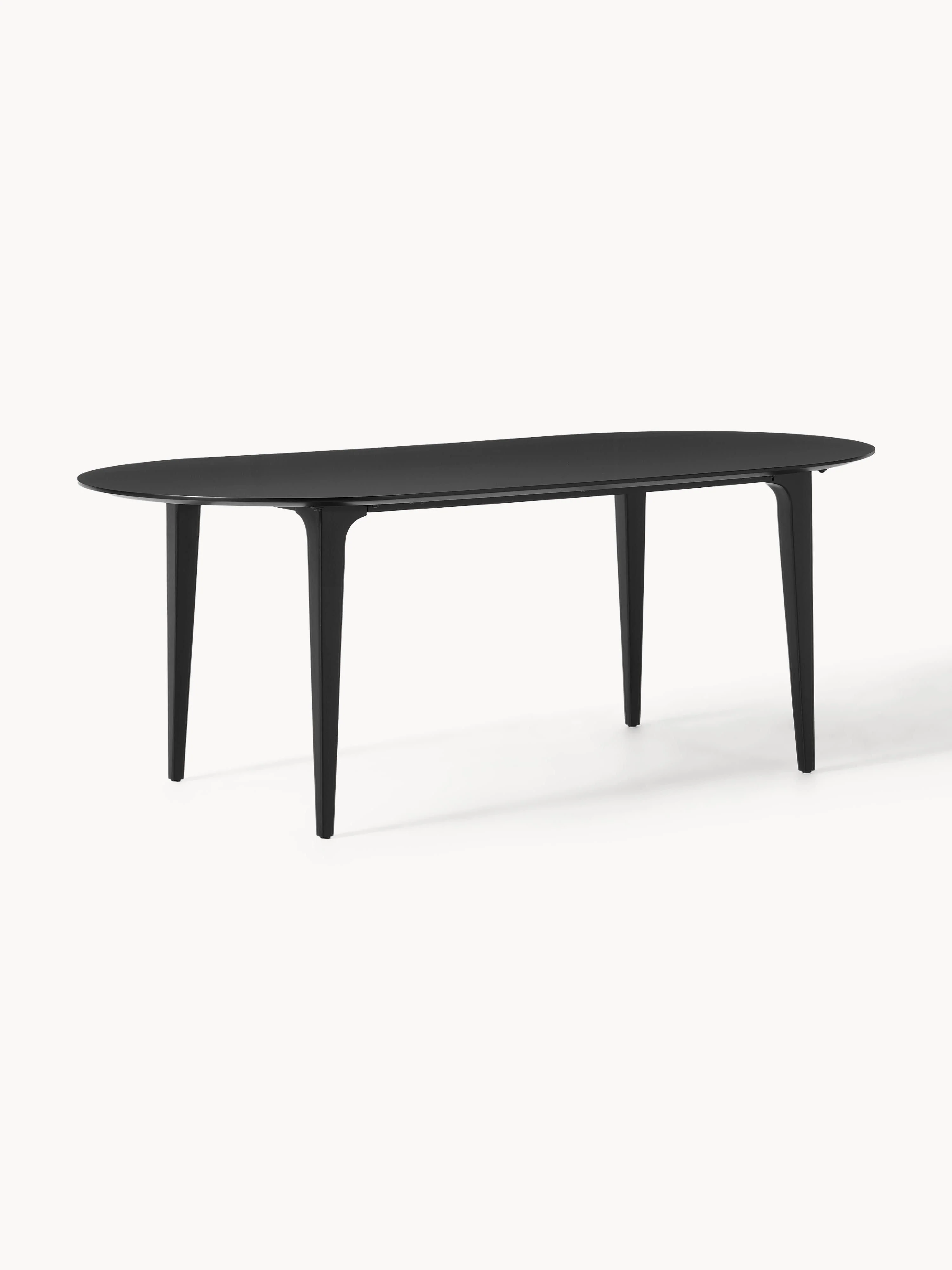 Ovale eettafel Archie van massief mangohout, in verschillende formaten