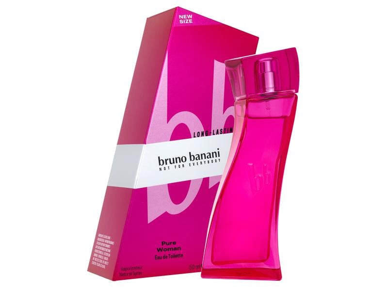 Bruno Banani Eau de Toilette Pure Woman 50 ml Verführerisches Eau de Toilette