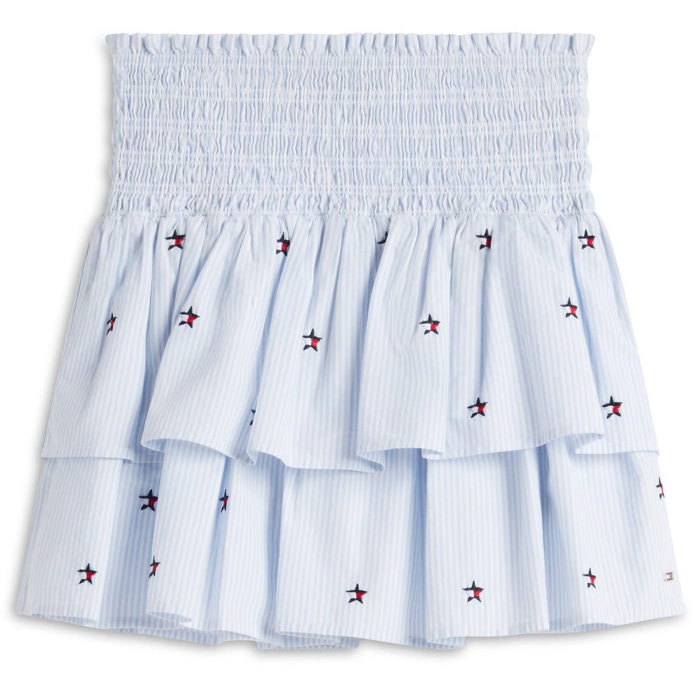 Køb Tommy Hilfiger Sweet Blue Stripes Star Stripes Nederdel
