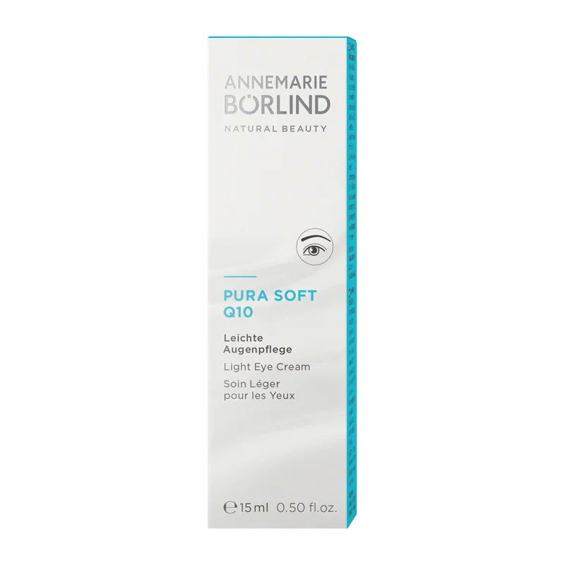 PURA SOFT Q10, Leichte Augenpflege, 15ml