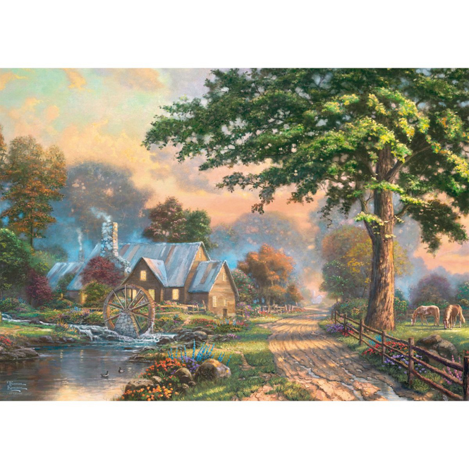 Holzpuzzle - Thomas Kinkade - Simpler Times - 1000 Teile