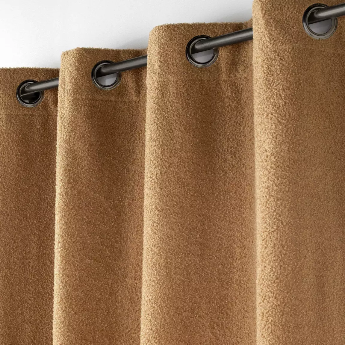 Rideau bouclette (140 x 240 cm) Wooly Camel