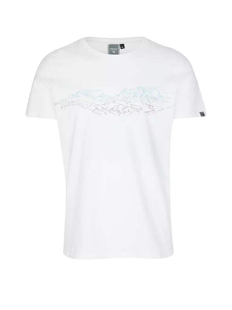 RAGWEAR T-Shirt HORIZ weiss